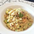 雑穀米で☆海老とアボカドの豆乳リゾット
