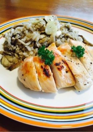 ガーリックチキンライス-レシピのメイン写真