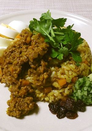 口当たり甘めの絶品ドライカレー-レシピのメイン写真