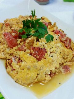 トマトの玉子とじ-レシピのメイン写真