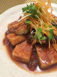 ご飯がススム☆高野豆腐とナスの梅煮-レシピのメイン写真