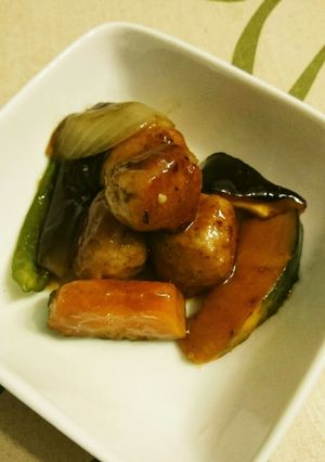 揚げない肉団子 しょうゆ甘酢-レシピのメイン写真