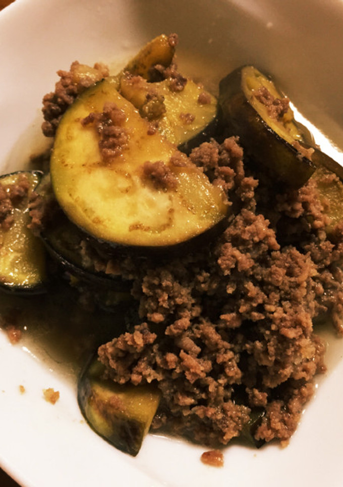 茄子のひき肉炒め-レシピのメイン写真