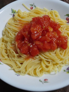 フレッシュトマトのパスタ-レシピのメイン写真
