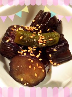 激ウマ!簡単!ナスの甘辛煮-レシピのメイン写真