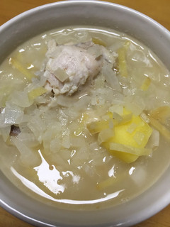 ONE鍋deサムゲタン風スープ-レシピのメイン写真