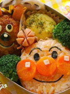 アンパンマン弁当(キャラ弁)-レシピのメイン写真
