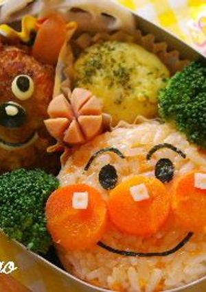 アンパンマン弁当（キャラ弁）-レシピのメイン写真