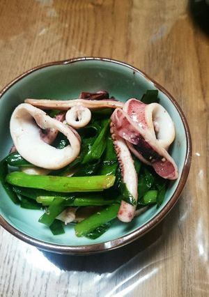 時短！いかとにらのサッパリ炒め♪-レシピのメイン写真