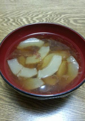 夏バテに！いたちキュウリのすまし汁-レシピのメイン写真