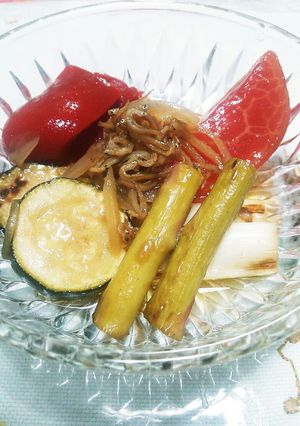 ピリッとさっぱり夏野菜の南蛮漬け-レシピのメイン写真