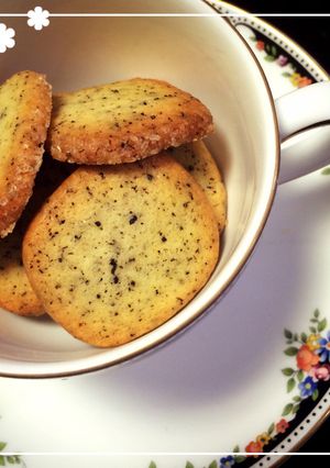 紅茶とレモンのアイスボックスクッキー-レシピのメイン写真