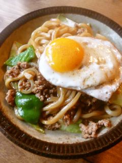こってり♡甘辛焼きうどん♪-レシピのメイン写真