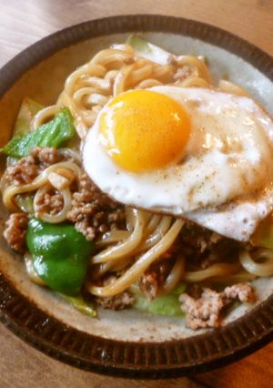 こってり♡甘辛焼きうどん♪-レシピのメイン写真