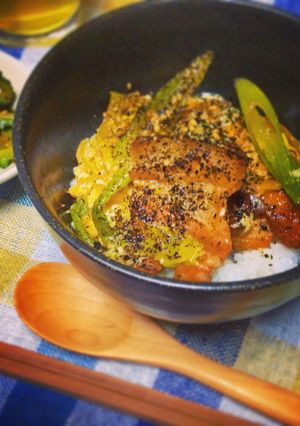 豚たま丼-レシピのメイン写真
