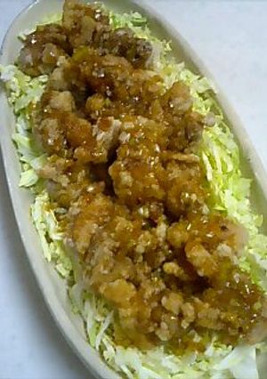 鶏肉の甘酢がけ-レシピのメイン写真