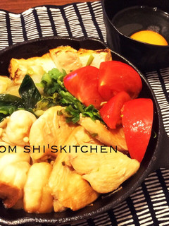 美味しい♡安い♡簡単♡トマト鶏すき焼き-レシピのメイン写真