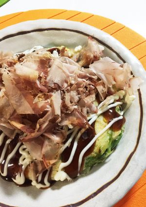 夏野菜のお好み焼-レシピのメイン写真