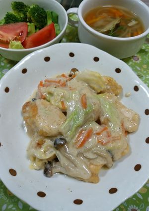 とり胸肉のクリーム煮-レシピのメイン写真