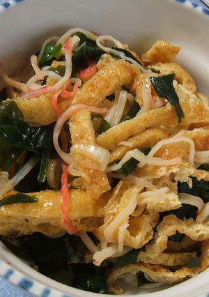 油揚げ？サラダ？(*^^*)-レシピのメイン写真