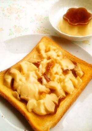 ☺朝食にも☆簡単おやつ♪プリントースト☺-レシピのメイン写真