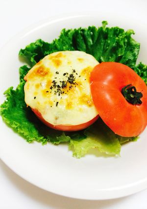 丸ごとトマトのドリア風-レシピのメイン写真