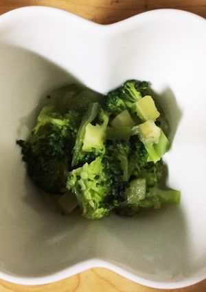 ★離乳食後期★ナスとブロッコリーのお浸し-レシピのメイン写真