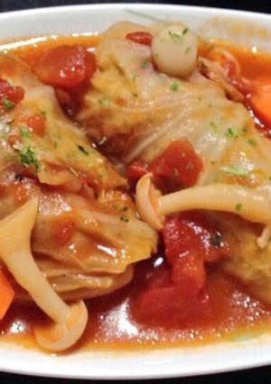 簡単 ロールキャベツ トマト仕様-レシピのメイン写真
