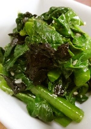 つるむらさきの磯辺ナムル-レシピのメイン写真