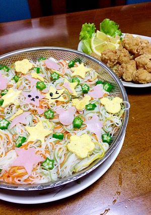 七夕そうめん☆-レシピのメイン写真