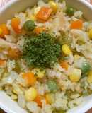 炊飯器にお任せ 簡単♪ツナ入り ピラフ！