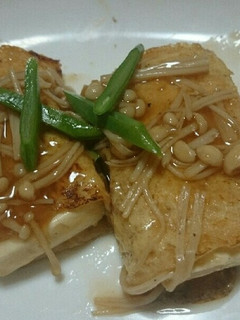 格安満腹豆腐の揚げ巻き-レシピのメイン写真