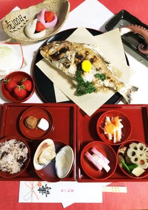 お食い初め 100日のお祝い膳 ♡-レシピのメイン写真
