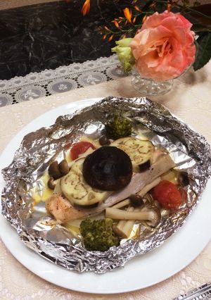 簡単☆さっぱり♡サーモンのホイル焼-レシピのメイン写真