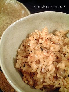 ++節分の福豆で大豆ご飯++-レシピのメイン写真