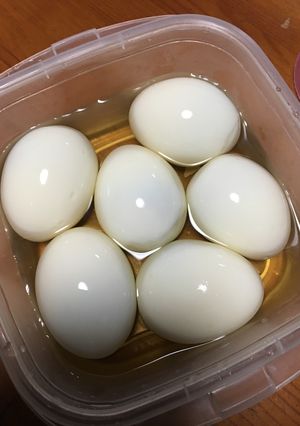 浅漬けの素で日持ちする味付けゆで卵-レシピのメイン写真