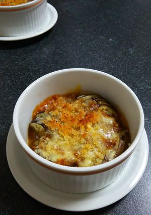 ナスの麻婆チーズ焼き-レシピのメイン写真