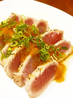 マグロのタタキ 香ばしいガーリック風味-レシピのメイン写真