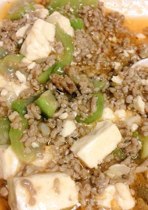 麻婆糸瓜（へちま）豆腐入り★-レシピのメイン写真
