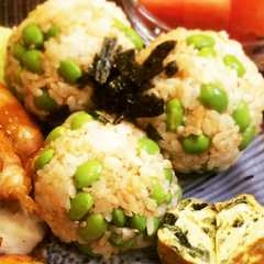 รูปของ 簡単！枝豆コロコロごはん