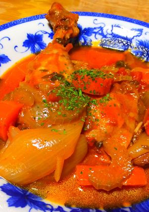 チキンのトマト煮込み＊猟師風カチャトーラ-レシピのメイン写真