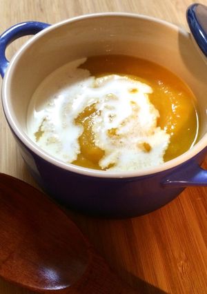 食べる！にんじんとかぼちゃのポタージュ-レシピのメイン写真