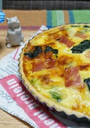 生地から手作り！カロリーオフなキッシュ-レシピのメイン写真