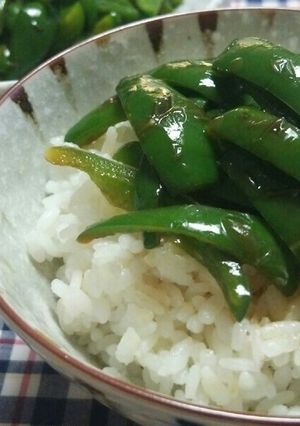 ピーマンの大量消費でご飯のおとも-レシピのメイン写真