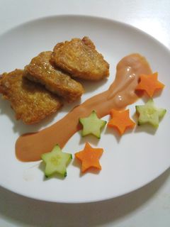 七夕飾り☆豚肉のピカタ-レシピのメイン写真