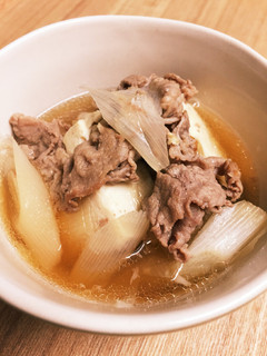 簡単&節約! 長ネギ入り肉豆腐-レシピのメイン写真