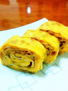 夏の冷え対策にも♪生姜の佃煮で玉子焼き-レシピのメイン写真