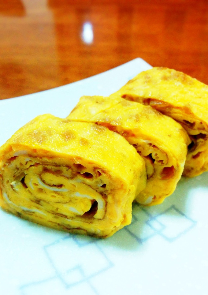 夏の冷え対策にも♪生姜の佃煮で玉子焼き-レシピのメイン写真