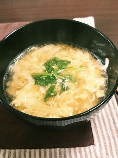 体が温まる!かき玉汁♪-レシピのメイン写真