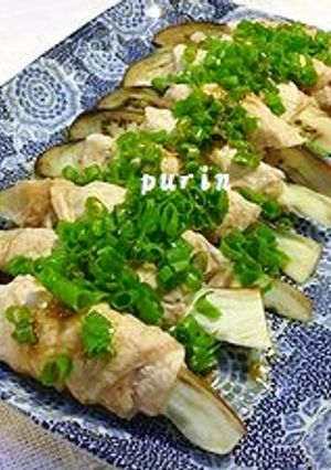 ナスと豚肉のレンジ蒸し♪-レシピのメイン写真